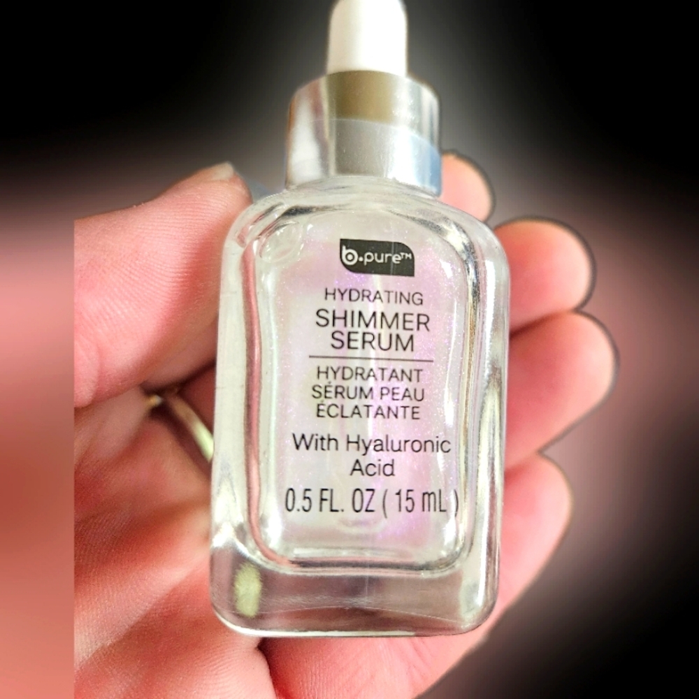 NWT B•Pure Hydrating Shimmer Serum w/Hyaluronic Acid!